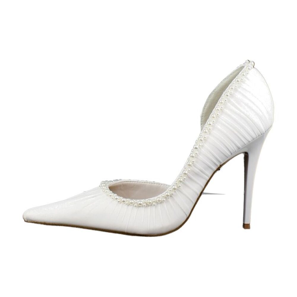 Steve Madden Elegant Ivory Mesh - Picture 4 of 8